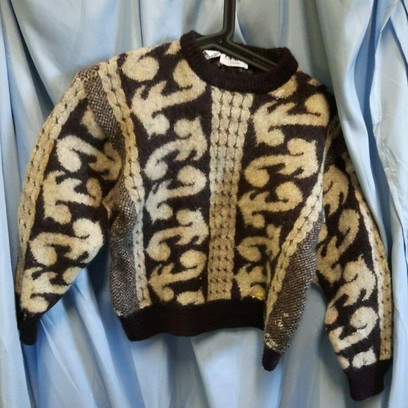 Castri Firenze Sweater Made in Italy Wool Blend Vintage Collectible Warm Comfy